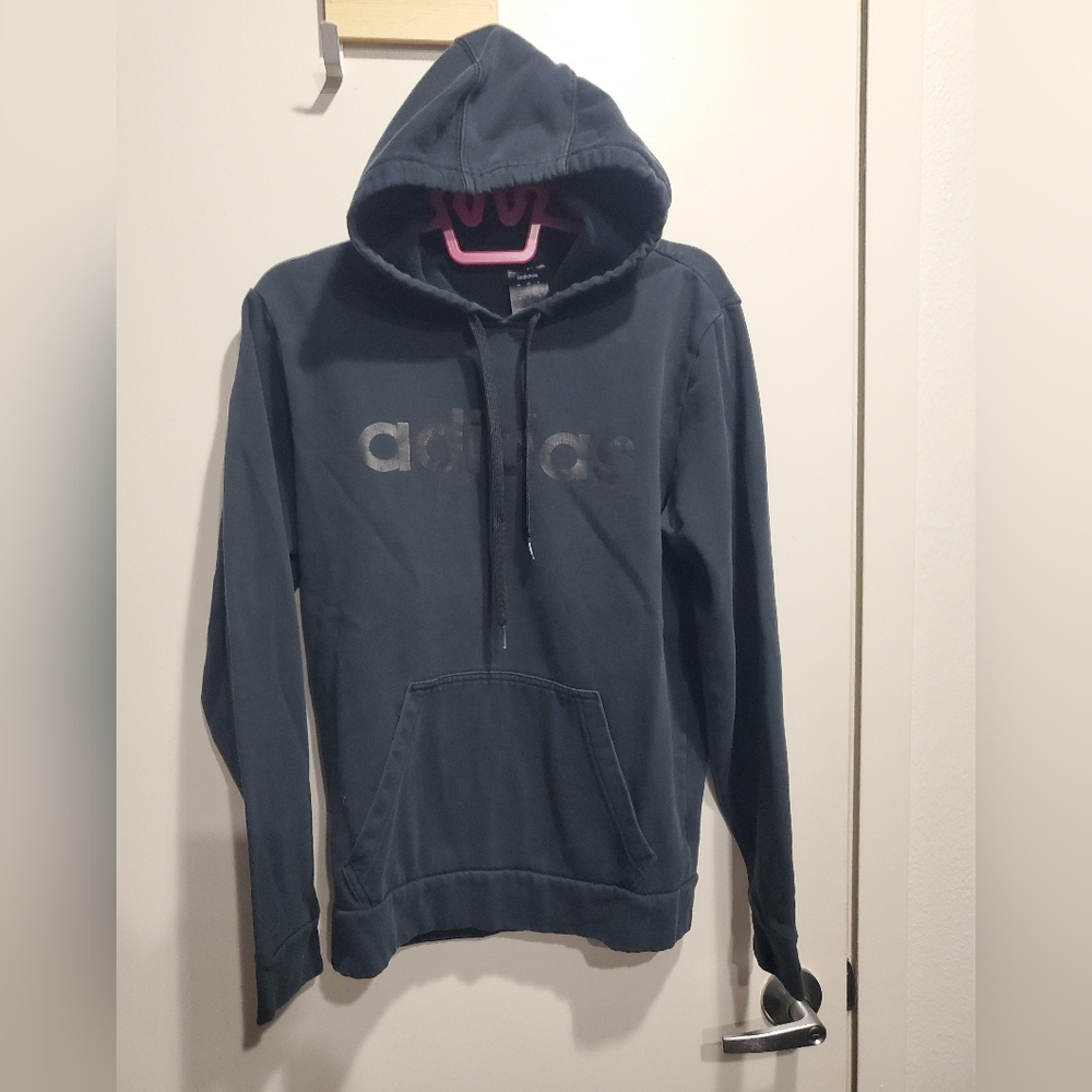 Adidas Men's Blue Hoodie